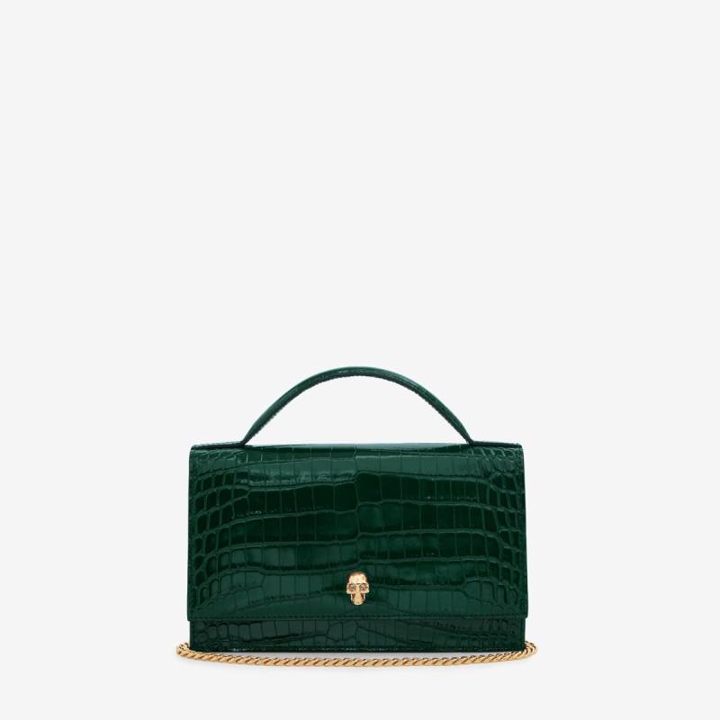 ALEXANDER MCQUEEN - Top Handle Skull Bag - Item 7327981HB0G1000